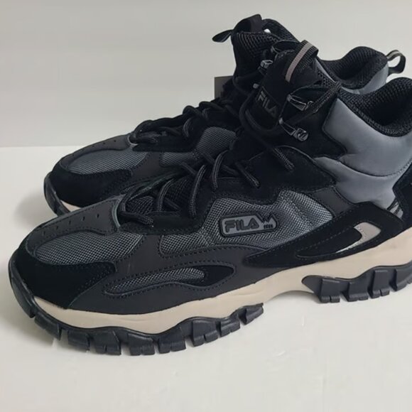 Men\'s Fila Ray Tracer TR2 Mid Shoes Black main image 7